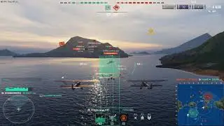 Советский авианосец Комсомолец.Морской бой-2.Игра World Of Warships