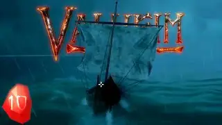Building A Raft & Sailing to The Swamp to Recover Our Body | Exploration  (VOD) - Valheim e10