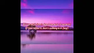 R Kelly -I Believe I Can Fly (Lyrics)