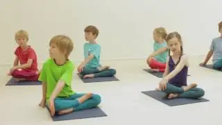 Creative Yoga Games for Kids - Rock a Bye Baby