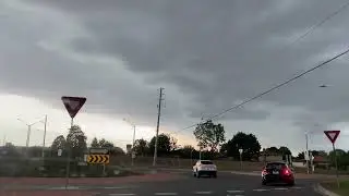 Tornado warning in Ontario Canada #tornado #warning #ontario #heavyrain #scarystories #longdrive