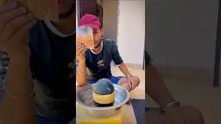 Exploding Watermelon With Rubber bands 