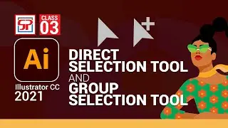 Adobe Illustrator CC 2021: Direct Selection Tool / Group Selection Tool | Hindi Tutorial