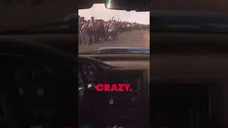 Colin McRae reacts to CRAZY rally fans 