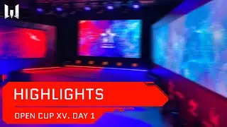 [Highlights] Open Cup: Season XV. Day 1. Highlights