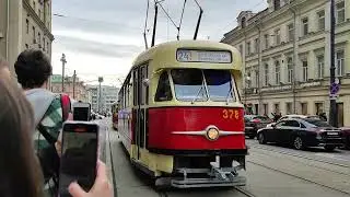 06.04.2024 Отправление трамваев с парада трамваев!