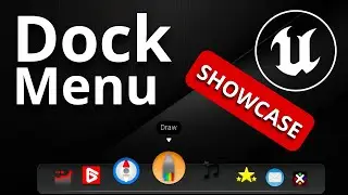 Dock Menu Widget - Unreal Engine 5