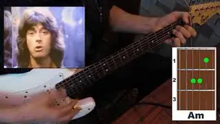Rainbow -  Stone cold _ simple chords (простые аккорды)