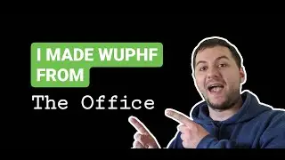 I MADE THE WUPHF APP FROM THE OFFICE | Programming Project: Java Tomcat Web Application