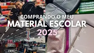 COMPRANDO O MEU MATERIAL ESCOLAR 2025 | VLOG | Bia Amaral