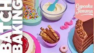 Batch Baking and Cake Class Behind the Scenes