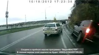 К чему приводит езда по обочине. Подборка автомобильных аварий