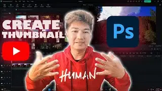 How To Make A Youtube Thumbnail In Photoshop 2024 (Quick & Easy Tutorial) #photoshoptutorial