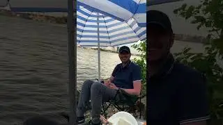 На рыбалке
