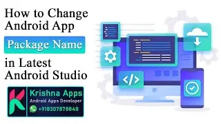 How to change app package name in latest Android Studio