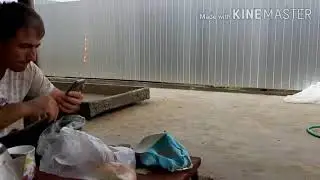 Стяшка 200кв ручной заливка двор  #СтройTJ