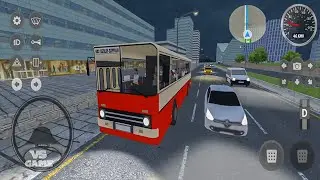Night Bus Drive to Ankara - City Bus Simulator Ankara Gameplay