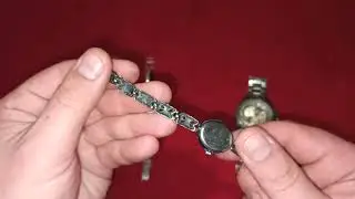 Удача Часы серебро с барахолки
