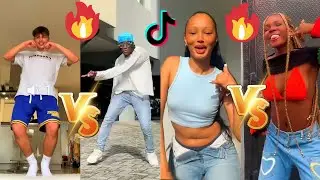 White Tiktoker Vs Black Tiktoker (Jolene - Victony ft Ktizo) - Tiktok Battle 🔥🤩