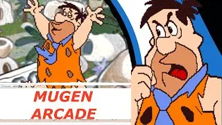 Mugen Arcade Mode with Fred Flintstone