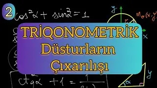2 - Dərs izahı - Triqonometrik düsturların çıxarılışı | Khayala Gasimova