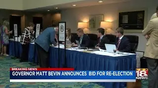 Governor Matt Bevin Announces Re-Election Bid At Lincoln Dinner