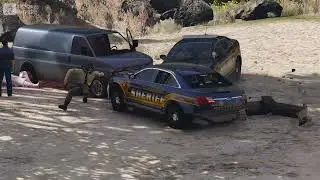AI Backup hit me in FivePD (Ithaca Roleplay FiveM)