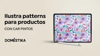 DIGITAL ILLUSTRATION of Patterns for Products using PHOTOSHOP - Online Course | Domestika