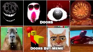 [ROBLOX] Doors VS  Doors but  Meme😂 All Jumpscares