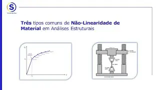 3 tipos comuns de Não-Linearidade de Material em Análises Estruturais