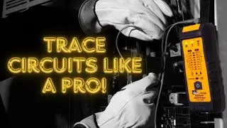 How to Trace Circuits with Ease. Find what Breaker goes to What Circuit. Suretrace Circuit tracer.