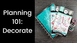 First Planner Spread in The Happy Planner