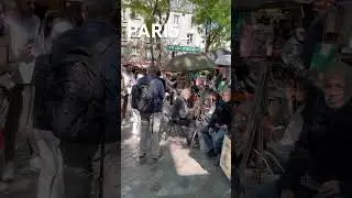 The artists of Place du Tertre, Sacré-Cœur Basilica , Montmartre 🇫🇷 Paris 