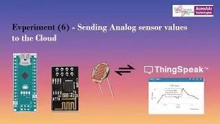 Experiment(6) - Sending Analog sensor data to the Cloud.
