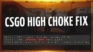 How to fix choke in CSGO | Quick 100% fix