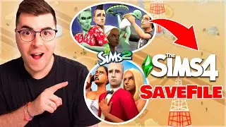 Los Sims 4 SE CONVIERTE en Los Sims 2 gracias a este SAVE FILE INCREÍBLE 😍