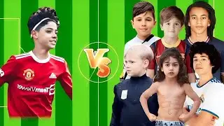 Ronaldo Jr vs Boys Football 🤔