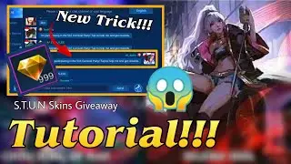 Tutorial Spam Global Chat! S.T.U.N Skins Giveaway - Mobile Legends Bang Bang