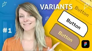 FIGMA Intro VARIANTS - Nouvelle FONCTIONNALITÉ - COMPOSANTS plus simple à utiliser - tuto fr - #1