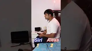 Siri vs Alexa | Asking Funny Questions in Hindi 😂 #shorts