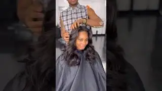 Hybrid Sew-In For The Win! 😻🙌🏾 #hybridsewin #versatilesewin #sewin #blackgirlaesthetic #4csewin