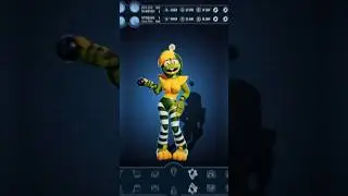 FNAF AR Edit | All Security Breach Glamrock + Fanmade Animatronics