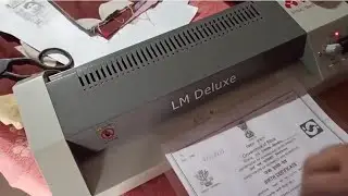 लेमिनेशन कैसे करते हैं|HOW TO LAMINATE ANY DOCUMENT|what is best temperature to laminate documents