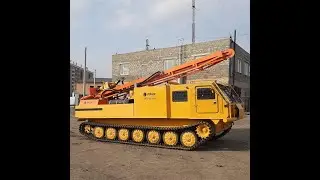 Drilling rig URB 2A2 based on MTLB.