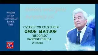 Omon Matjon hayoti va ijodi  
