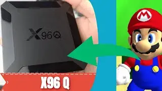 X96 Q Android 10 TV Box Review - Super Mario 64 Native Running and Compiled