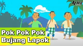 Alif & Mimi - Pok Pok Pok Bujang Lapok (Lagu-lagu P.Ramli) Animasi 2D