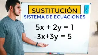 RESOLVIENDO Sistemas de Ecuaciones: Método de Sustitución Paso a Paso
