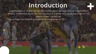 The Future Looks Bright with Jorge Pascual: A Promising Striker on the Rise