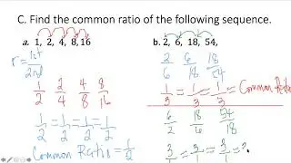 Geometric Sequence: Common Ratio #2 (4 a Cause)
